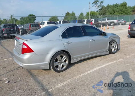 2010 Ford Fusion Sport from USA, damaged, VIN 3FAHP0KC7AR223889